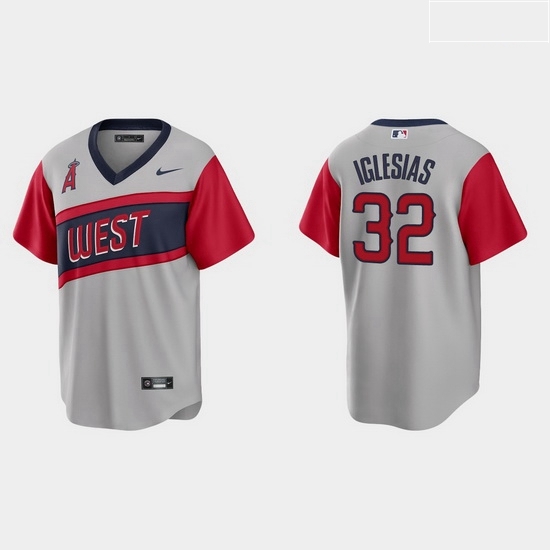 Men Los Angeles Angels 32 Raisel Iglesias Men Nike Gray 2021 Little League Classic Game MLB Jersey Men Los Angeles Angels 32 Raisel Iglesias Men Nike Gray 2021 Little League Classic Game MLB Jersey