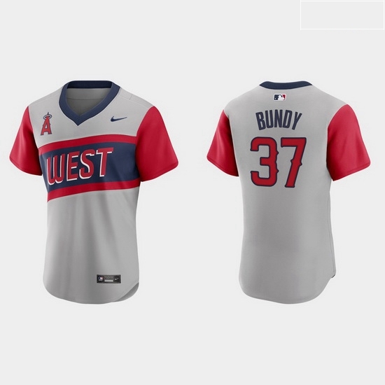Men Los Angeles Angels 37 Dylan Bundy Men Nike Gray 2021 Little League Classic Authentic MLB Jersey Men Los Angeles Angels 37 Dylan Bundy Men Nike Gray 2021 Little League Classic Authentic MLB Jersey