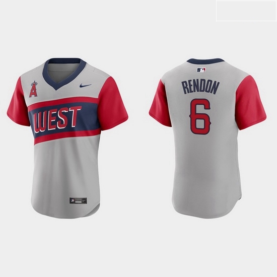 Men Los Angeles Angels 6 Anthony Rendon Men Nike Gray 2021 Little League Classic Authentic MLB Jersey Men Los Angeles Angels 6 Anthony Rendon Men Nike Gray 2021 Little League Classic Authentic MLB Jersey