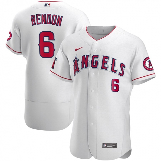 Men Los Angeles Angels 6 Anthony Rendon Men Nike White Flex Base Player MLB Jersey Men Los Angeles Angels 6 Anthony Rendon Men Nike White Flex Base Player MLB Jersey