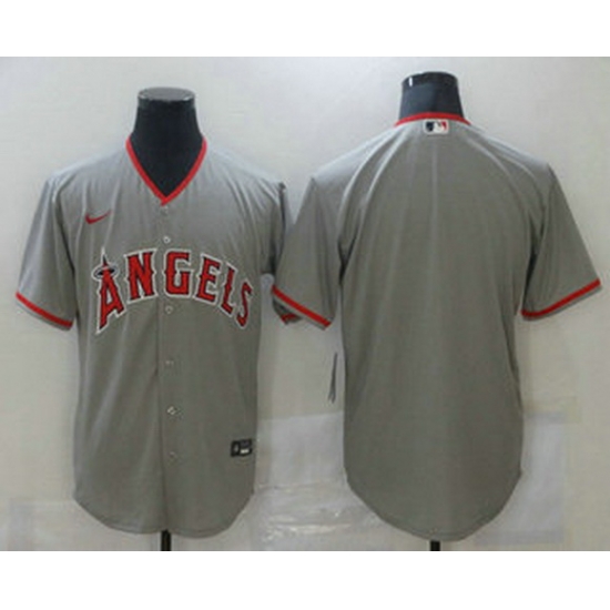 Men Los Angeles Angels Blank Grey Stitched MLB Cool Base Nike Jersey Men Los Angeles Angels Blank Grey Stitched MLB Cool Base Nike Jersey