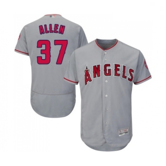 Mens Los Angeles Angels of Anaheim 37 Cody Allen Grey Road Flex Base Authentic Collection Baseball Jersey Mens Los Angeles Angels of Anaheim 37 Cody Allen Grey Road Flex Base Authentic Collection Baseball Jersey