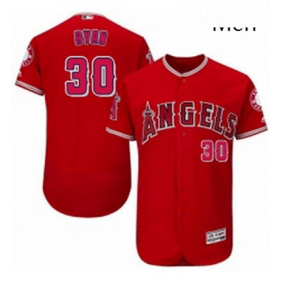 Mens Majestic Los Angeles Angels of Anaheim 30 Nolan Ryan Authentic Red Alternate Cool Base MLB Jersey Mens Majestic Los Angeles Angels of Anaheim 30 Nolan Ryan Authentic Red Alternate Cool Base MLB Jersey