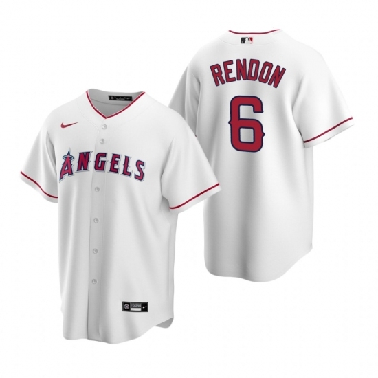 Mens Nike Los Angeles Angels 6 Anthony Rendon White Home Stitched Baseball Jersey Mens Nike Los Angeles Angels 6 Anthony Rendon White Home Stitched Baseball Jersey