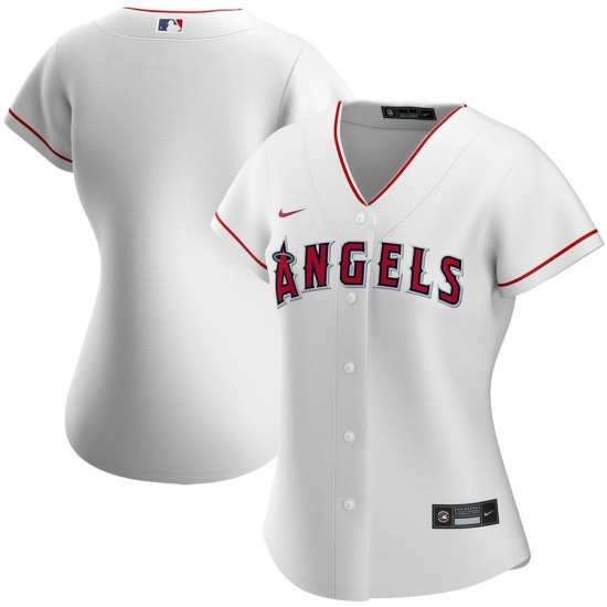 Los Angeles Angels Nike Women Home 2020 MLB Team Jersey White Los Angeles Angels Nike Women Home 2020 MLB Team Jersey White