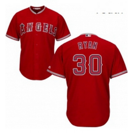 Youth Majestic Los Angeles Angels of Anaheim 30 Nolan Ryan Replica Red Alternate Cool Base MLB Jersey Youth Majestic Los Angeles Angels of Anaheim 30 Nolan Ryan Replica Red Alternate Cool Base MLB Jersey