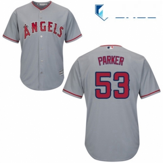 Youth Majestic Los Angeles Angels of Anaheim 53 Blake Parker Authentic Grey Road Cool Base MLB Jersey Youth Majestic Los Angeles Angels of Anaheim 53 Blake Parker Authentic Grey Road Cool Base MLB Jersey