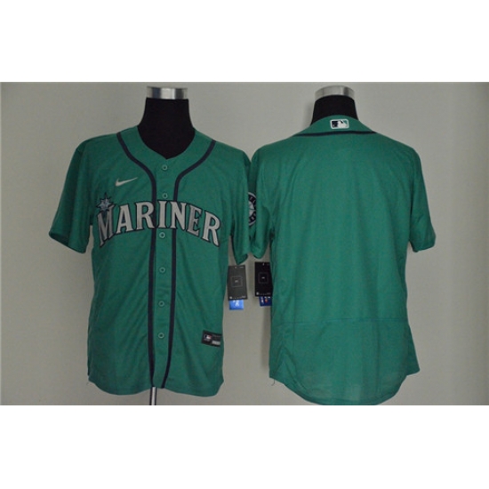 Mariners Blank Green Cool Base Jersey Mariners Blank Green Cool Base Jersey
