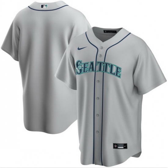 Men Miami Marlins Nike Gray Blank Jersey Men Miami Marlins Nike Gray Blank Jersey