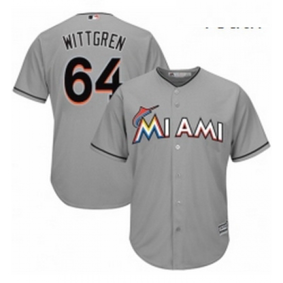 Youth Majestic Miami Marlins 64 Nick Wittgren Authentic Grey Road Cool Base MLB Jersey Youth Majestic Miami Marlins 64 Nick Wittgren Authentic Grey Road Cool Base MLB Jersey