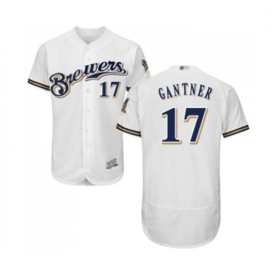 Mens Milwaukee Brewers 17 Jim Gantner White Alternate Flex Base Authentic Collection Baseball Jersey Mens Milwaukee Brewers 17 Jim Gantner White Alternate Flex Base Authentic Collection Baseball Jersey