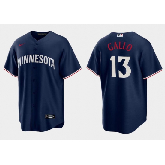 Men Minnesota Twins 13 Joey Gallo Navy Cool Base Stitched Baseball Jersey Men Minnesota Twins 13 Joey Gallo Navy Cool Base Stitched Baseball Jersey