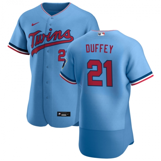 Men Minnesota Twins 21 Tyler Duffey Men Nike Light Blue Alternate 2020 Flex Base Team MLB Jersey Men Minnesota Twins 21 Tyler Duffey Men Nike Light Blue Alternate 2020 Flex Base Team MLB Jersey