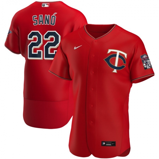 Men Minnesota Twins 22 Miguel Sano Men Nike Red Alternate 2020 Flex Base Player MLB Jersey Men Minnesota Twins 22 Miguel Sano Men Nike Red Alternate 2020 Flex Base Player MLB Jersey