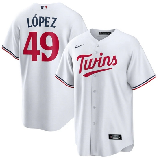 Men Minnesota Twins 49 Pablo L F3pez Navy Cool Base Stitched Jersey Men Minnesota Twins 49 Pablo L F3pez Navy Cool Base Stitched Jersey