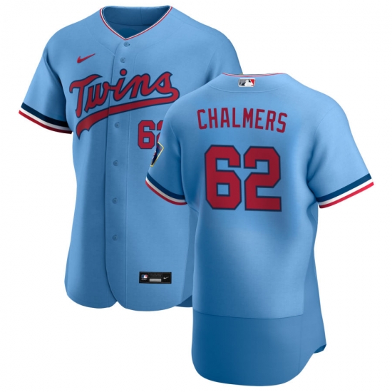 Men Minnesota Twins 62 Dakota Chalmers Men Nike Light Blue Alternate 2020 Flex Base Team MLB Jersey Men Minnesota Twins 62 Dakota Chalmers Men Nike Light Blue Alternate 2020 Flex Base Team MLB Jersey
