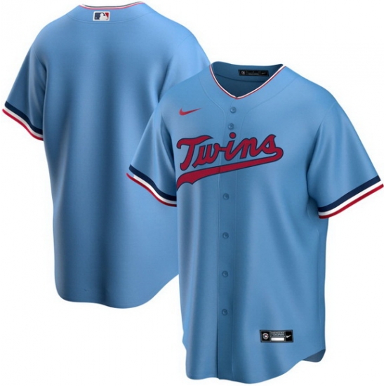 Men Minnesota Twins Nike Blue Blank Jersey Men Minnesota Twins Nike Blue Blank Jersey