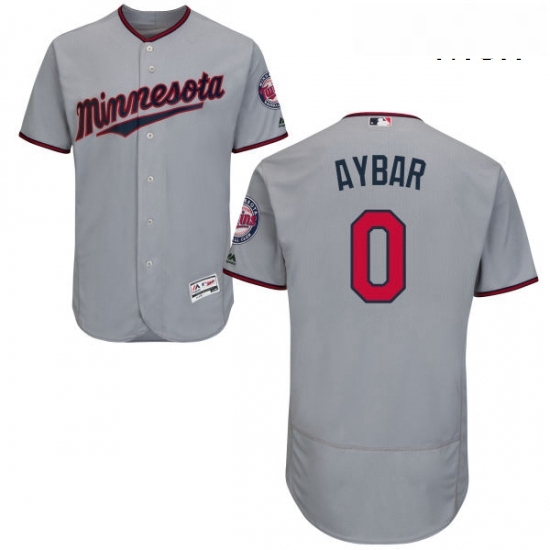 Mens Majestic Minnesota Twins 0 Erick Aybar Authentic Grey Road Cool Base MLB Jersey Mens Majestic Minnesota Twins 0 Erick Aybar Authentic Grey Road Cool Base MLB Jersey