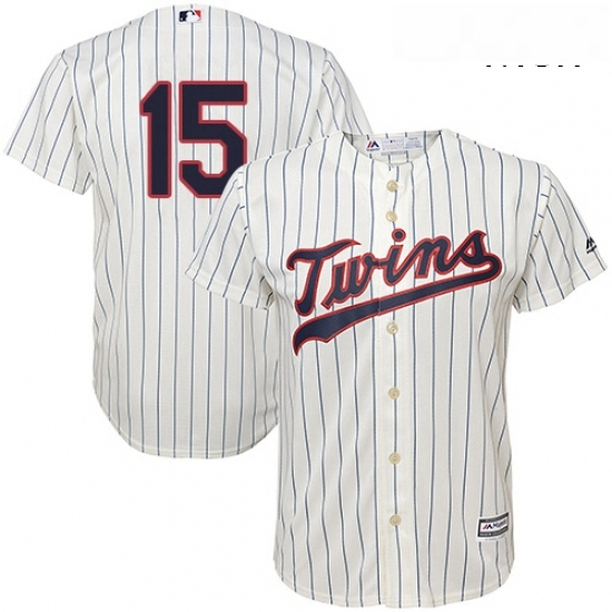 Mens Majestic Minnesota Twins 15 Glen Perkins Replica Cream Alternate Cool Base MLB Jersey Mens Majestic Minnesota Twins 15 Glen Perkins Replica Cream Alternate Cool Base MLB Jersey