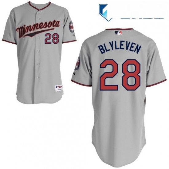 Mens Majestic Minnesota Twins 28 Bert Blyleven Authentic Grey Road Cool Base MLB Jersey Mens Majestic Minnesota Twins 28 Bert Blyleven Authentic Grey Road Cool Base MLB Jersey