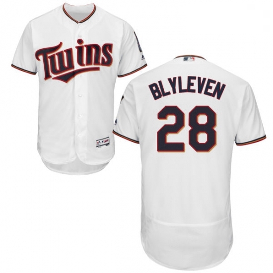 Mens Majestic Minnesota Twins 28 Bert Blyleven White Home Flex Base Authentic Collection MLB Jersey Mens Majestic Minnesota Twins 28 Bert Blyleven White Home Flex Base Authentic Collection MLB Jersey