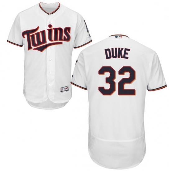 Mens Majestic Minnesota Twins 32 Zach Duke White Home Flex Base Authentic Collection MLB Jersey Mens Majestic Minnesota Twins 32 Zach Duke White Home Flex Base Authentic Collection MLB Jersey