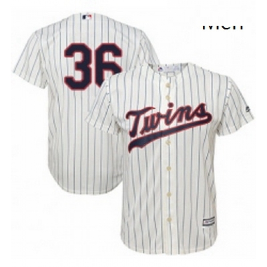 Mens Majestic Minnesota Twins 36 Robbie Grossman Replica Cream Alternate Cool Base MLB Jersey Mens Majestic Minnesota Twins 36 Robbie Grossman Replica Cream Alternate Cool Base MLB Jersey