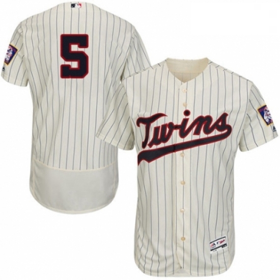 Mens Majestic Minnesota Twins 5 Eduardo Escobar Authentic Cream Alternate Flex Base Authentic Collection MLB Jersey Mens Majestic Minnesota Twins 5 Eduardo Escobar Authentic Cream Alternate Flex Base Authentic Collection MLB Jersey