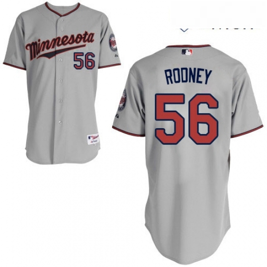 Mens Majestic Minnesota Twins 56 Fernando Rodney Authentic Grey Road Cool Base MLB Jersey Mens Majestic Minnesota Twins 56 Fernando Rodney Authentic Grey Road Cool Base MLB Jersey