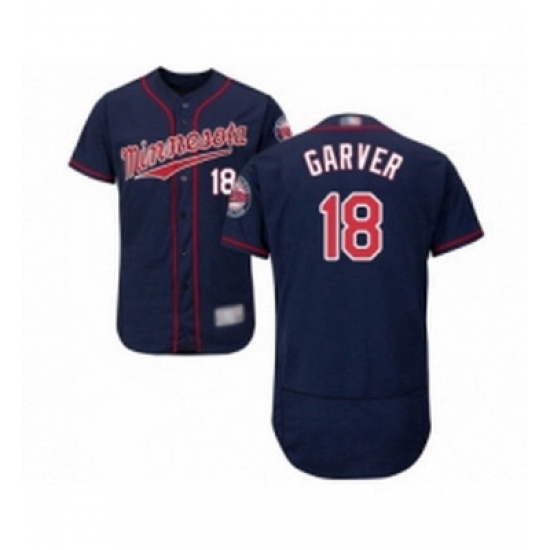 Mens Minnesota Twins 18 Mitch Garver Navy Blue Alternate Flex Base Authentic Collection Baseball Jersey Mens Minnesota Twins 18 Mitch Garver Navy Blue Alternate Flex Base Authentic Collection Baseball Jersey