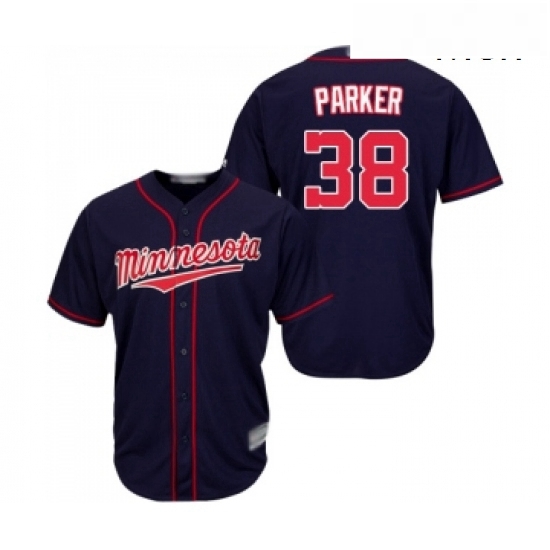 Mens Minnesota Twins 38 Blake Parker Replica Navy Blue Alternate Road Cool Base Baseball Jersey Mens Minnesota Twins 38 Blake Parker Replica Navy Blue Alternate Road Cool Base Baseball Jersey