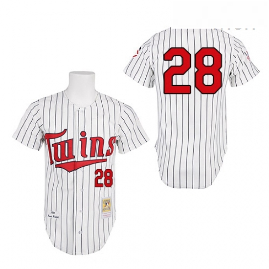 Mens Mitchell and Ness 1991 Minnesota Twins 28 Bert Blyleven Replica White Throwback MLB Jersey Mens Mitchell and Ness 1991 Minnesota Twins 28 Bert Blyleven Replica White Throwback MLB Jersey