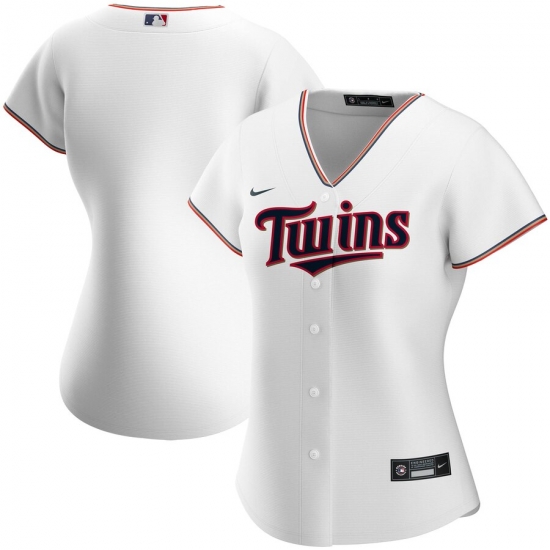 Minnesota Twins Nike Women Home 2020 MLB Team Jersey White Minnesota Twins Nike Women Home 2020 MLB Team Jersey White