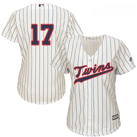Womens Majestic Minnesota Twins 17 Jose Berrios Replica Cream Alternate Cool Base MLB Jersey Womens Majestic Minnesota Twins 17 Jose Berrios Replica Cream Alternate Cool Base MLB Jersey