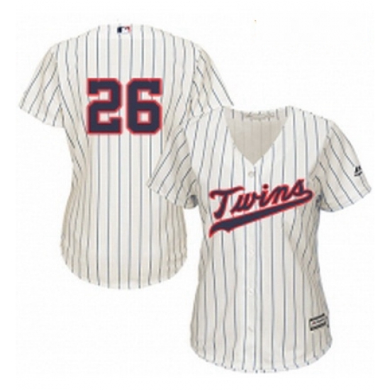 Womens Majestic Minnesota Twins 26 Max Kepler Replica Cream Alternate Cool Base MLB Jersey Womens Majestic Minnesota Twins 26 Max Kepler Replica Cream Alternate Cool Base MLB Jersey