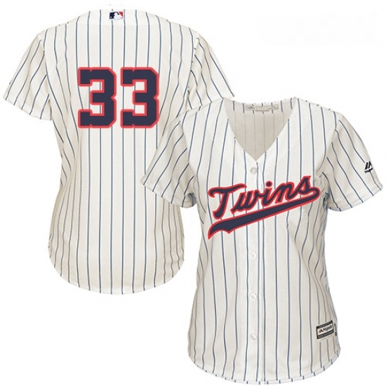 Womens Majestic Minnesota Twins 33 Justin Morneau Replica Cream Alternate Cool Base MLB Jersey Womens Majestic Minnesota Twins 33 Justin Morneau Replica Cream Alternate Cool Base MLB Jersey