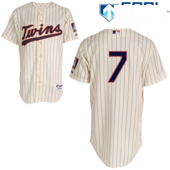 Womens Majestic Minnesota Twins 7 Joe Mauer Replica Cream Alternate Cool Base MLB Jersey Womens Majestic Minnesota Twins 7 Joe Mauer Replica Cream Alternate Cool Base MLB Jersey