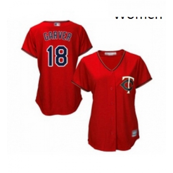 Womens Minnesota Twins 18 Mitch Garver Replica Scarlet Alternate Cool Base Baseball Jersey Womens Minnesota Twins 18 Mitch Garver Replica Scarlet Alternate Cool Base Baseball Jersey