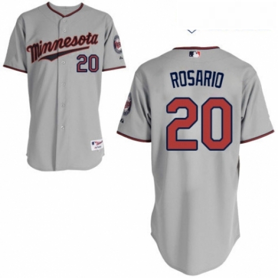 Youth Majestic Minnesota Twins 20 Eddie Rosario Replica Grey Road Cool Base MLB Jersey Youth Majestic Minnesota Twins 20 Eddie Rosario Replica Grey Road Cool Base MLB Jersey