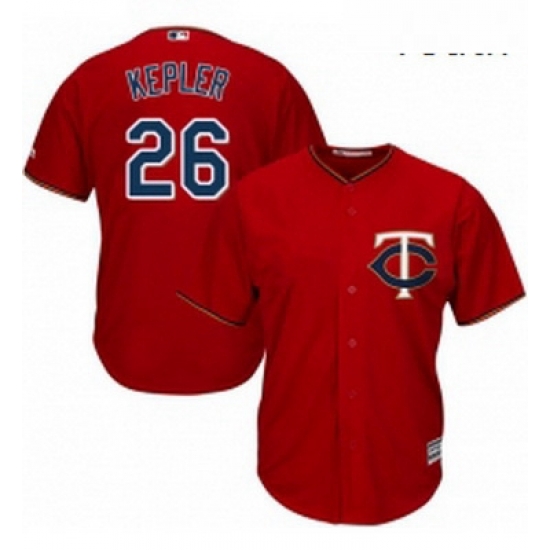 Youth Majestic Minnesota Twins 26 Max Kepler Replica Scarlet Alternate Cool Base MLB Jersey Youth Majestic Minnesota Twins 26 Max Kepler Replica Scarlet Alternate Cool Base MLB Jersey