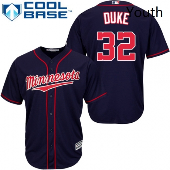 Youth Majestic Minnesota Twins 32 Zach Duke Authentic Navy Blue Alternate Road Cool Base MLB Jersey Youth Majestic Minnesota Twins 32 Zach Duke Authentic Navy Blue Alternate Road Cool Base MLB Jersey