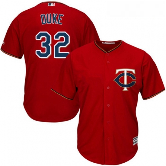 Youth Majestic Minnesota Twins 32 Zach Duke Replica Scarlet Alternate Cool Base MLB Jersey Youth Majestic Minnesota Twins 32 Zach Duke Replica Scarlet Alternate Cool Base MLB Jersey