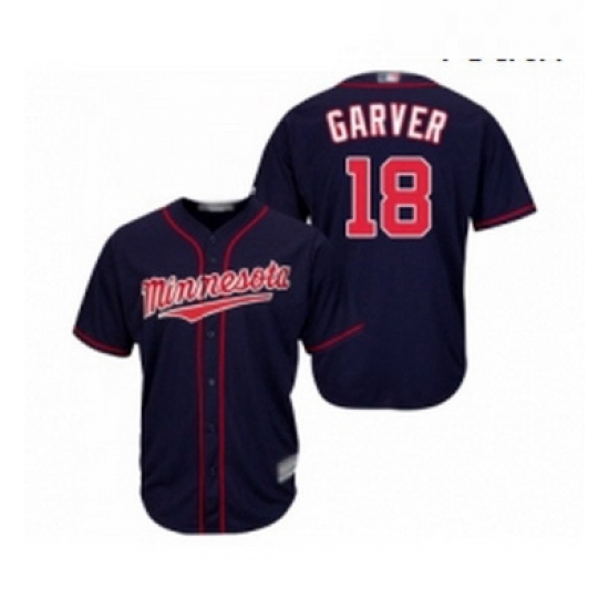 Youth Minnesota Twins 18 Mitch Garver Replica Navy Blue Alternate Road Cool Base Baseball Jersey Youth Minnesota Twins 18 Mitch Garver Replica Navy Blue Alternate Road Cool Base Baseball Jersey