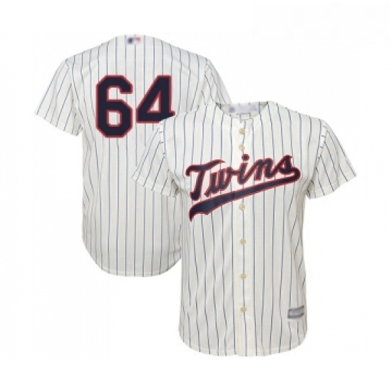 Youth Minnesota Twins 64 Willians Astudillo Replica Cream Alternate Cool Base Baseball Jersey Youth Minnesota Twins 64 Willians Astudillo Replica Cream Alternate Cool Base Baseball Jersey