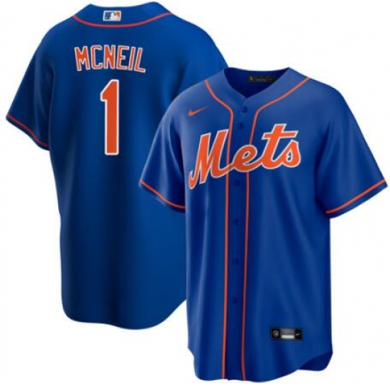 Jeff McNeil New York Mets Alternate Royal Jersey Jeff McNeil New York Mets Alternate Royal Jersey