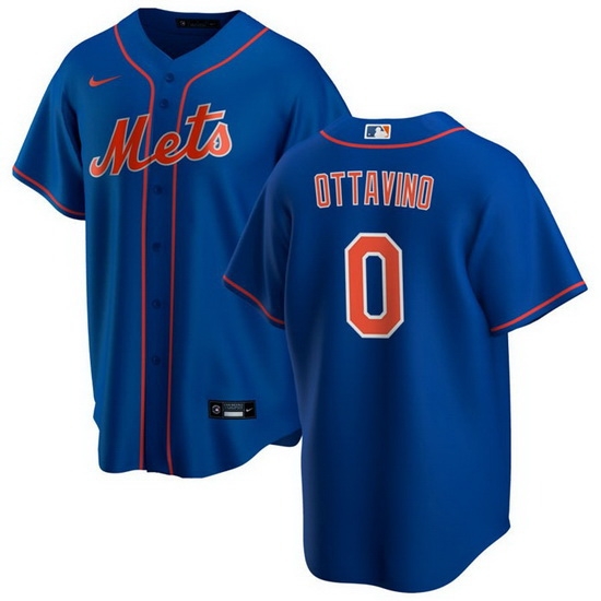Men New York Mets 0 Adam Ottavino Royal Cool Base Stitched Jersey Men New York Mets 0 Adam Ottavino Royal Cool Base Stitched Jersey