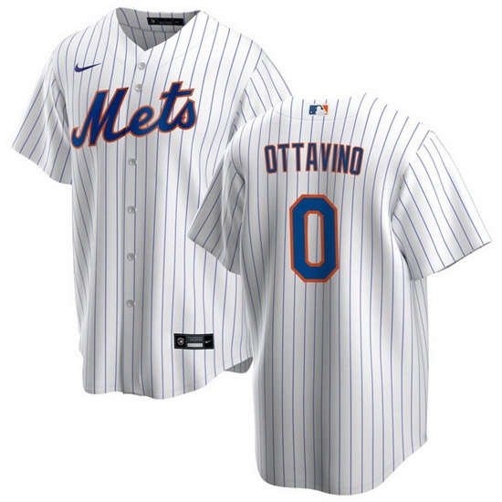 Men New York Mets 0 Adam Ottavino White Cool Base Stitched Jersey Men New York Mets 0 Adam Ottavino White Cool Base Stitched Jersey