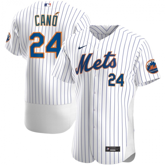Men New York Mets 24 Robinson Cano Men Nike White Home 2020 Flex Base Player MLB Jersey Men New York Mets 24 Robinson Cano Men Nike White Home 2020 Flex Base Player MLB Jersey