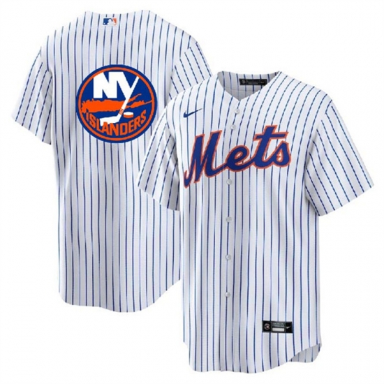 Men New York Mets 26 Islanders White Cool Base Stitched Baseball Jersey Men New York Mets 26 Islanders White Cool Base Stitched Baseball Jersey