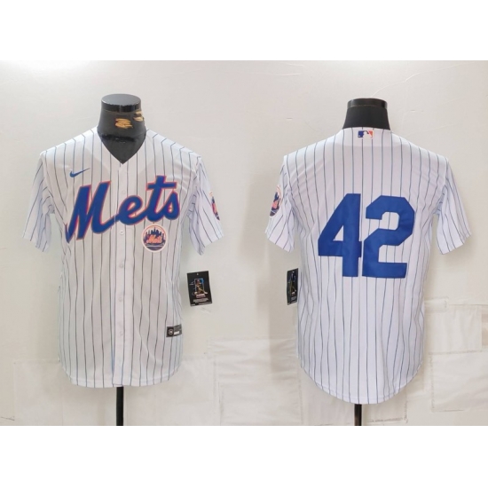 Men New York Mets 42 Jackie Robinson White Cool Base Stitched Baseball Jersey 1 Men New York Mets 42 Jackie Robinson White Cool Base Stitched Baseball Jersey 1